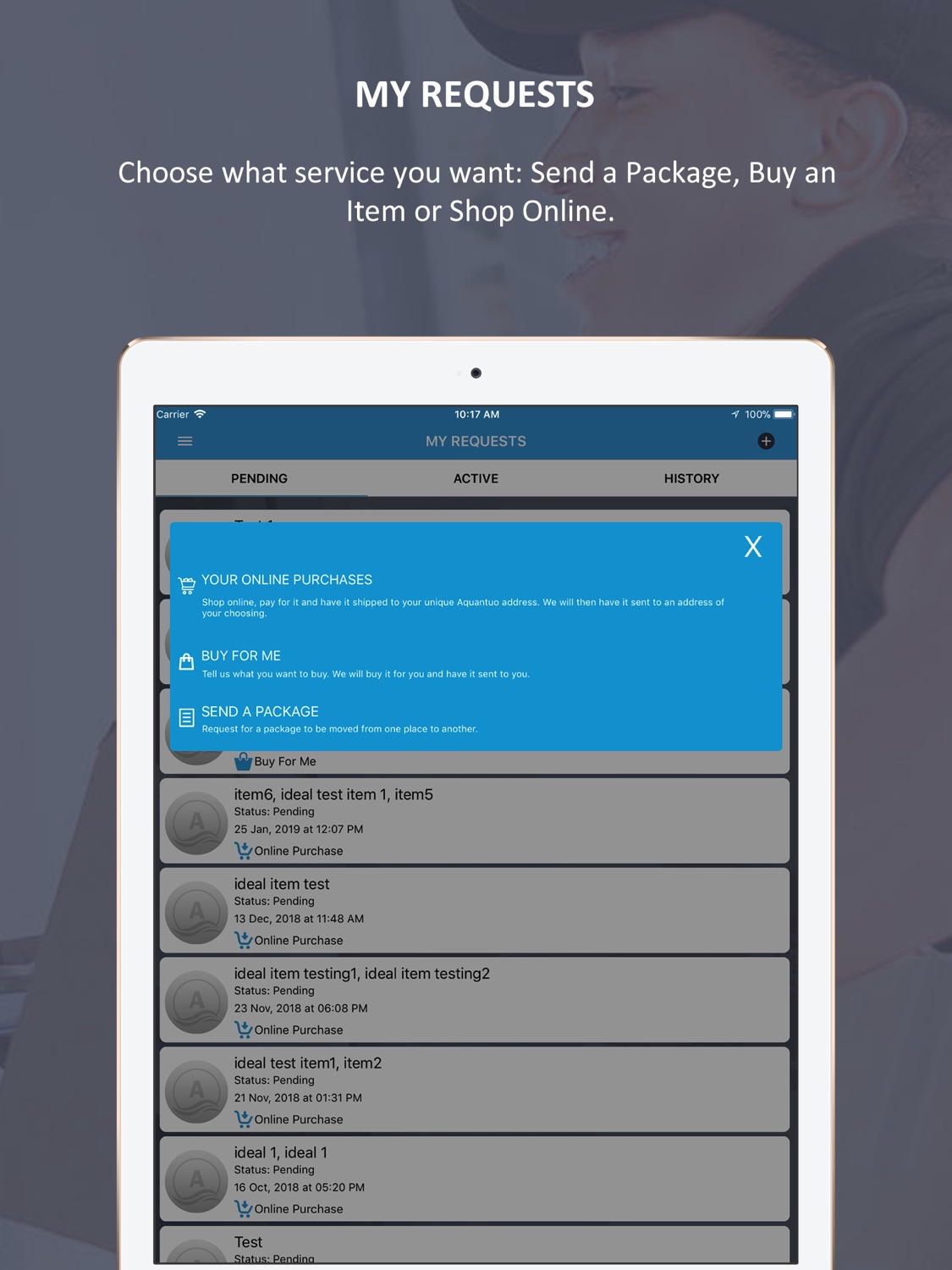 iPad screenshot