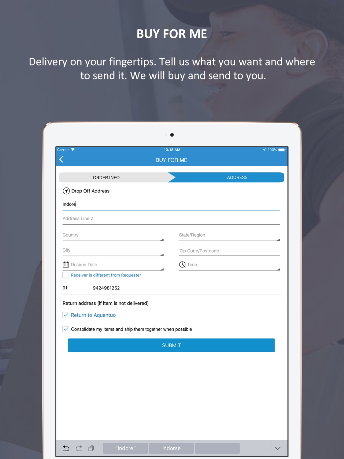 iPad screenshot