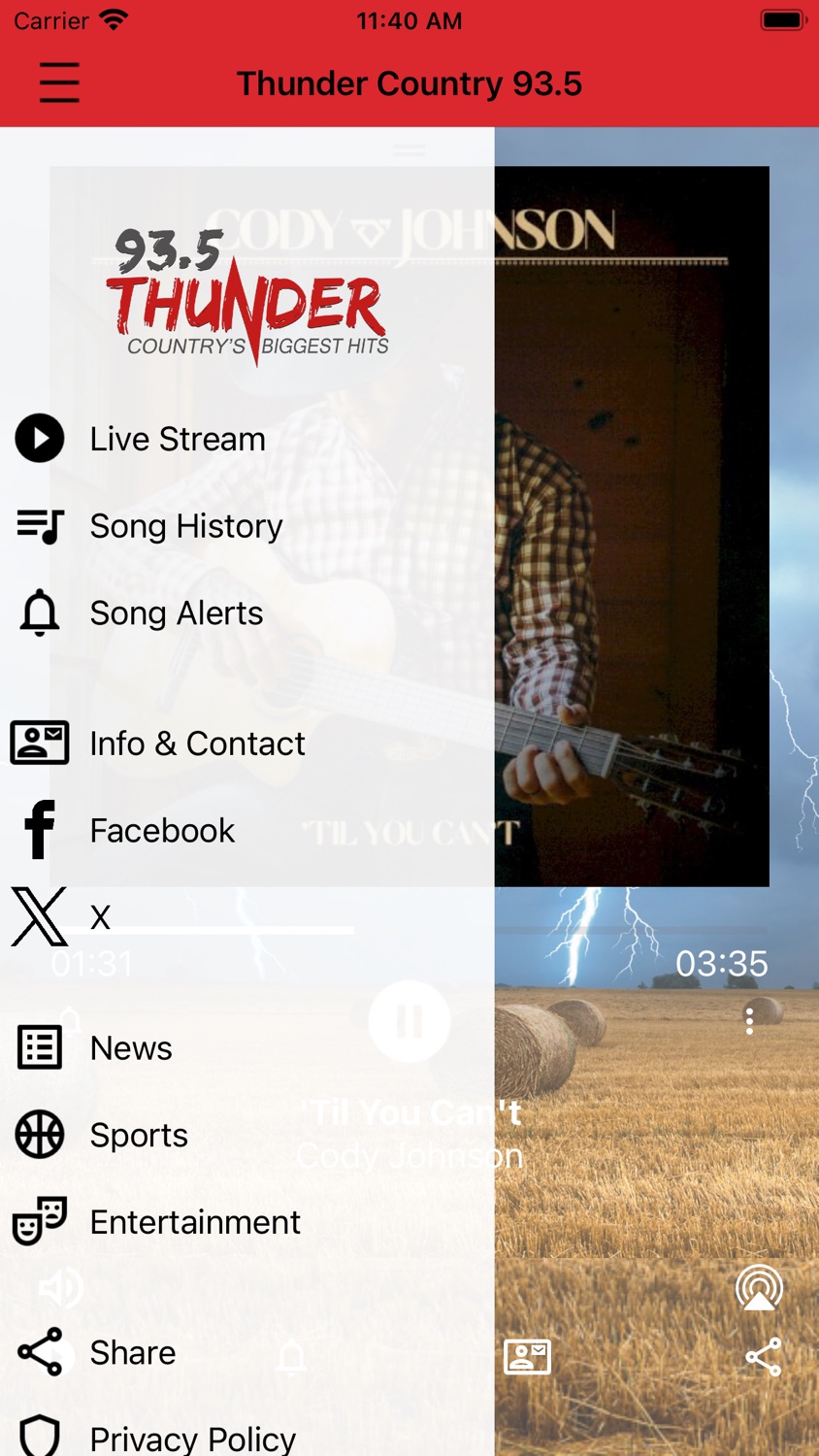 iPhone screenshot