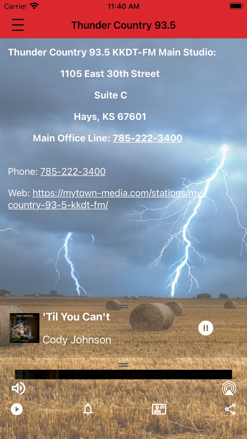 iPhone screenshot