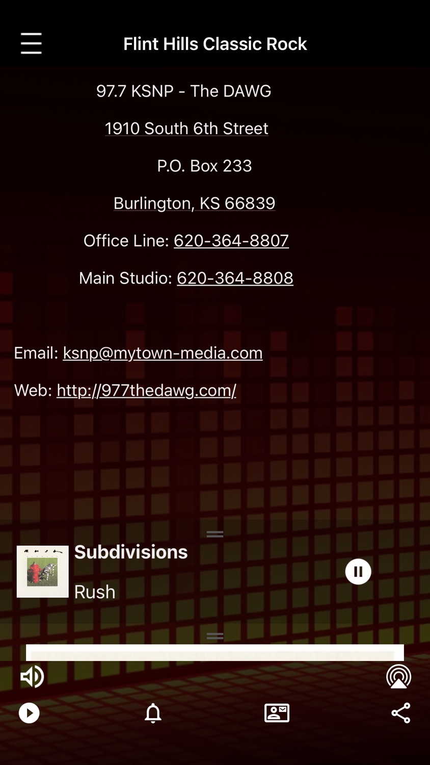 iPhone screenshot