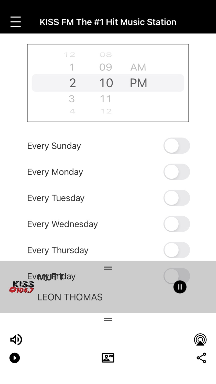 iPhone screenshot