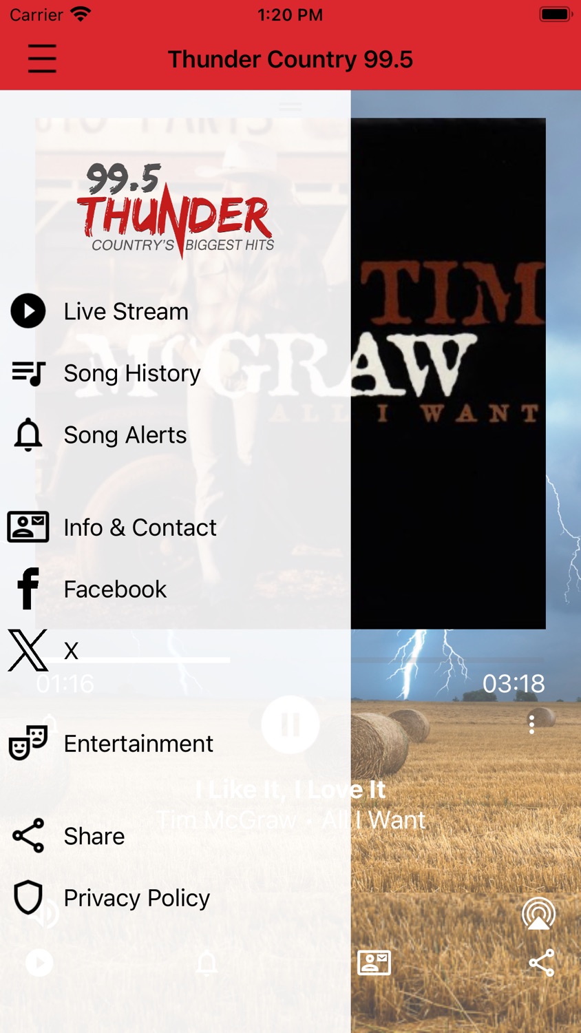 iPhone screenshot