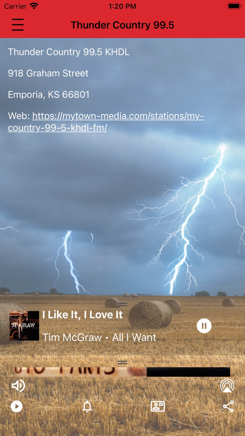iPhone screenshot
