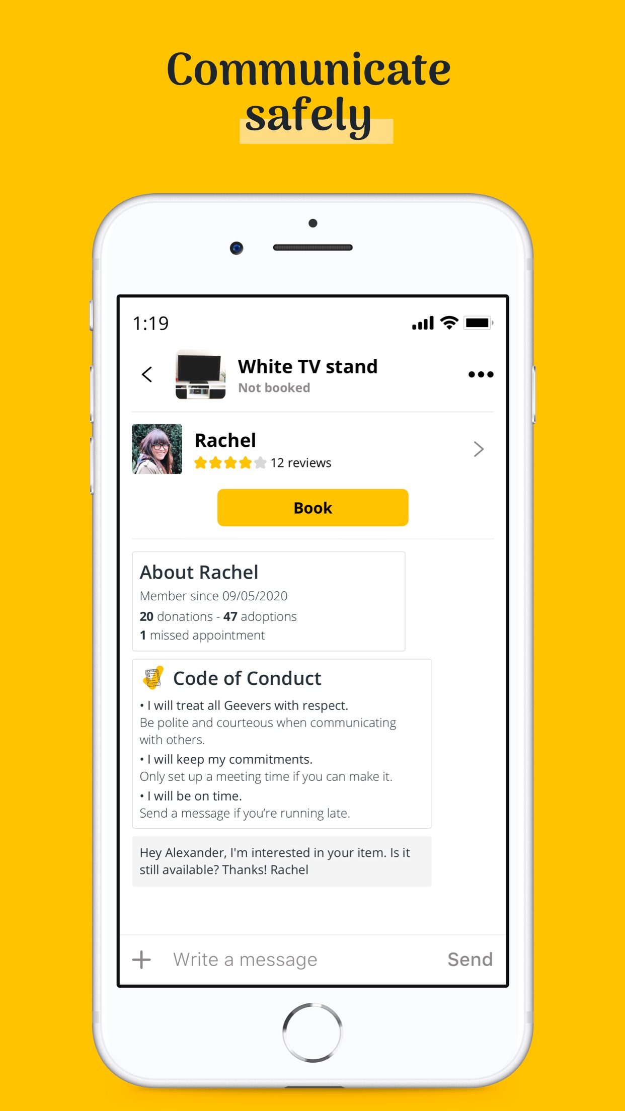 iPhone screenshot