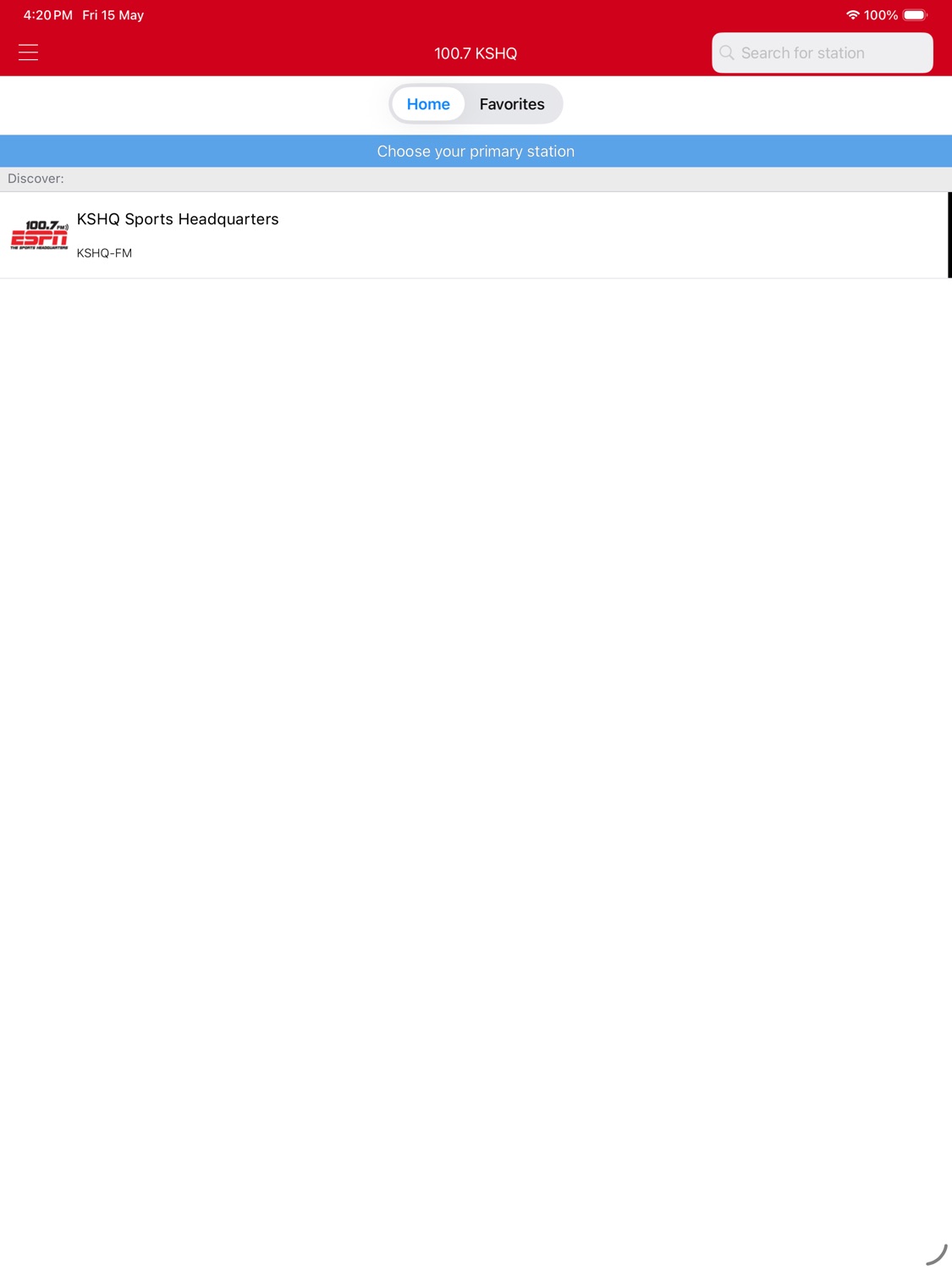 iPad screenshot
