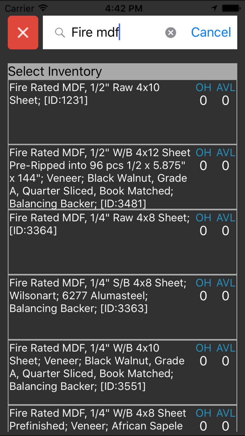 iPhone screenshot