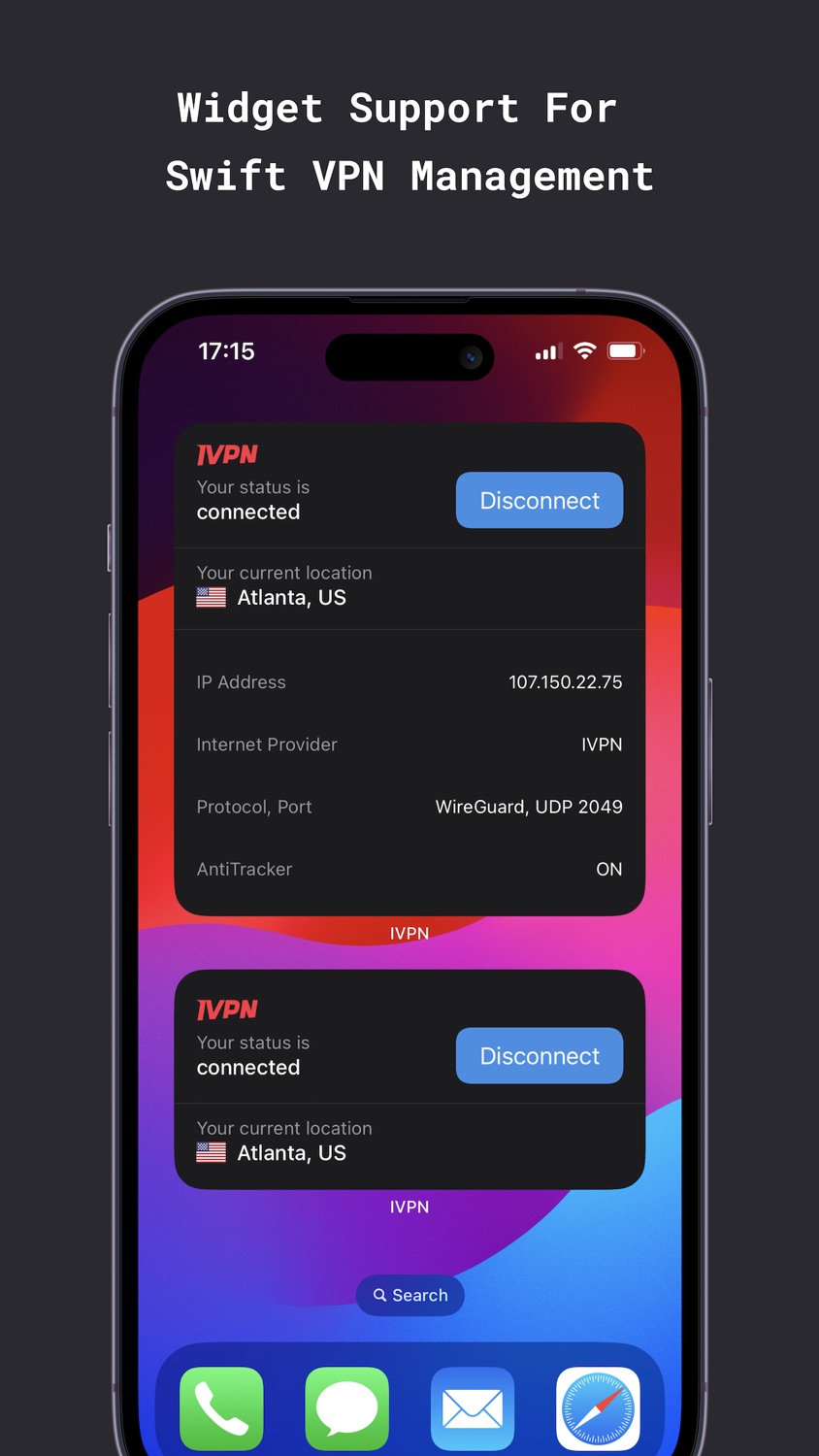iPhone screenshot