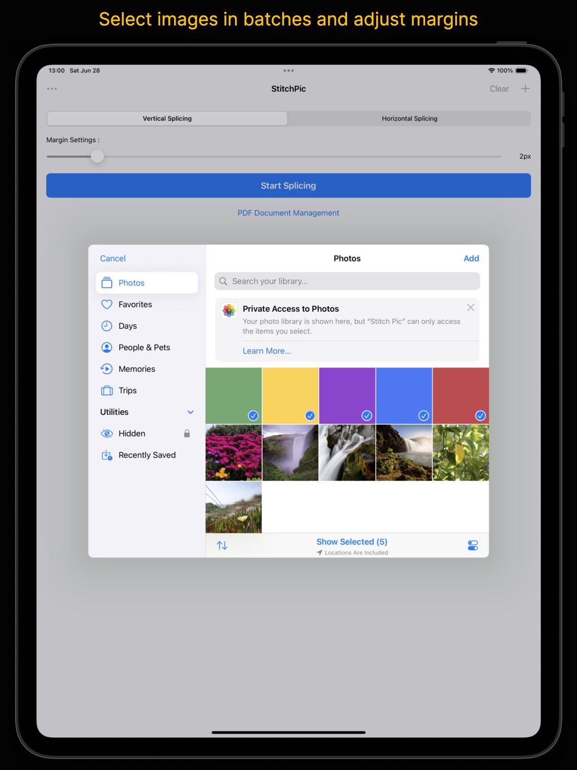 iPad screenshot