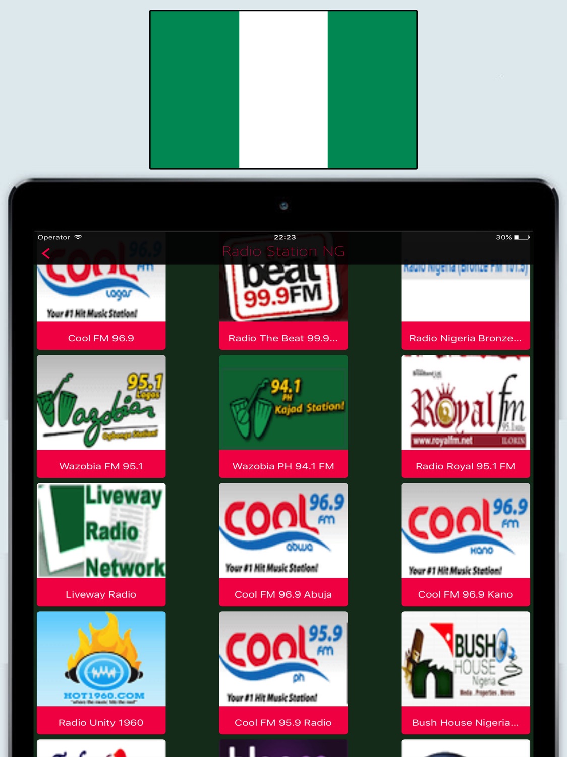 iPad screenshot