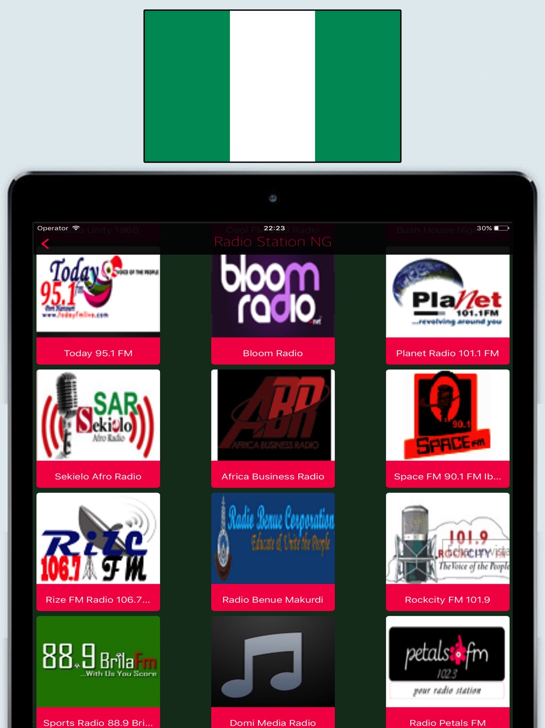 iPad screenshot