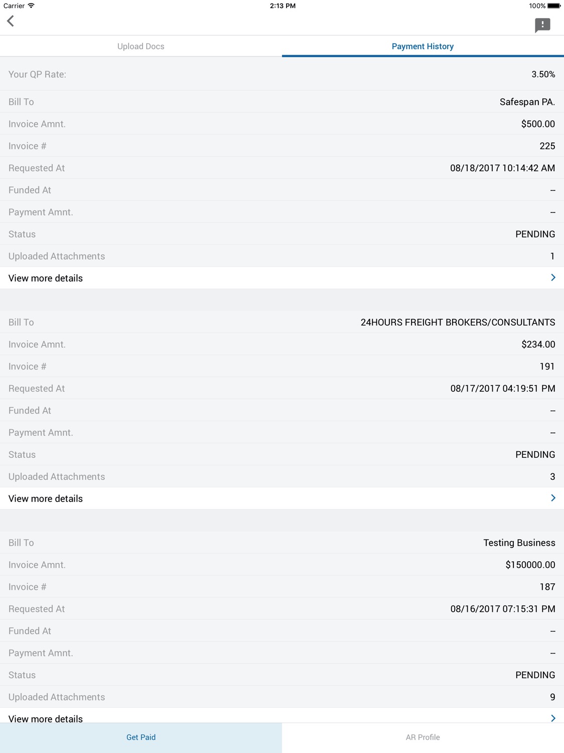 iPad screenshot