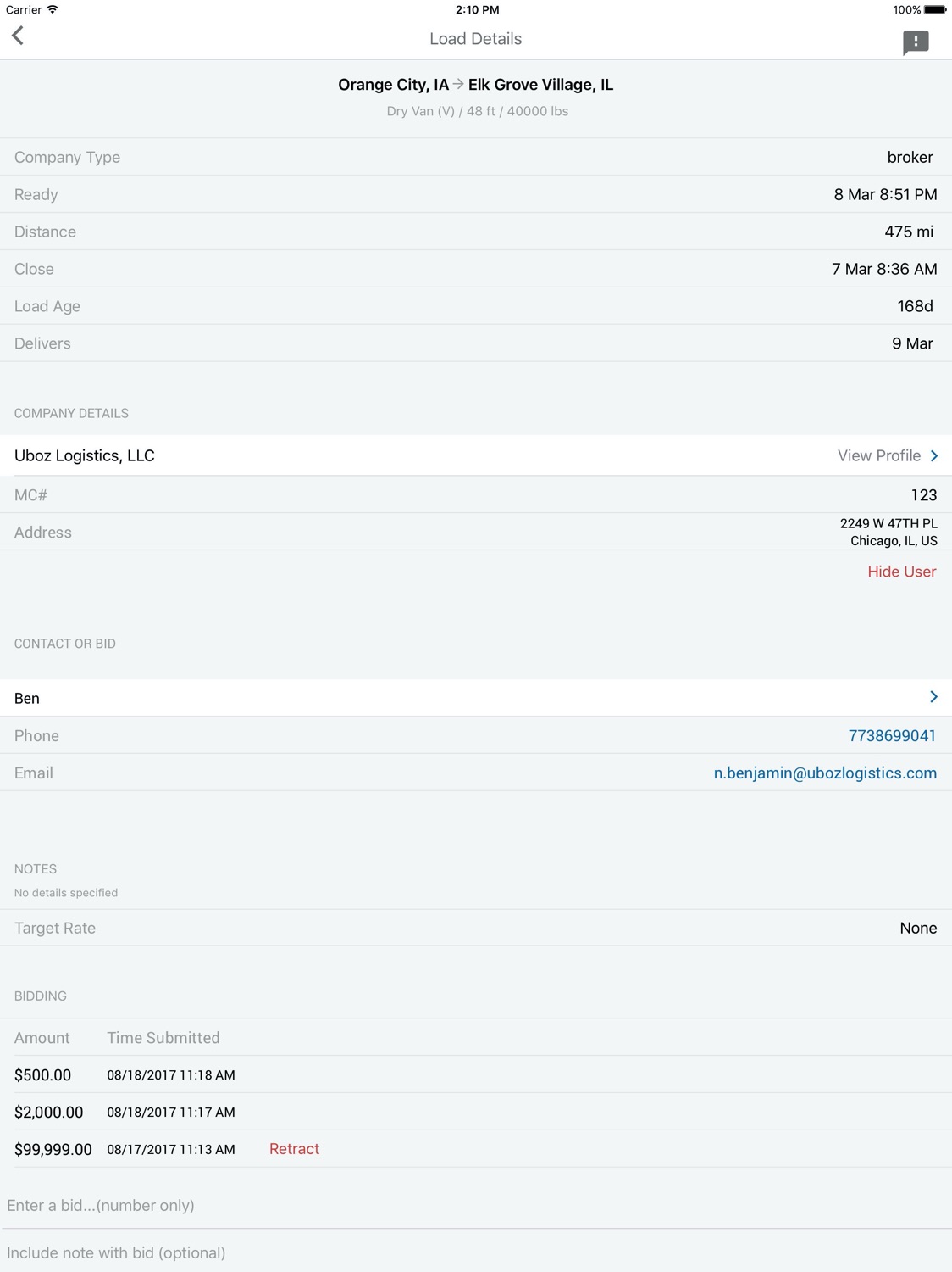 iPad screenshot