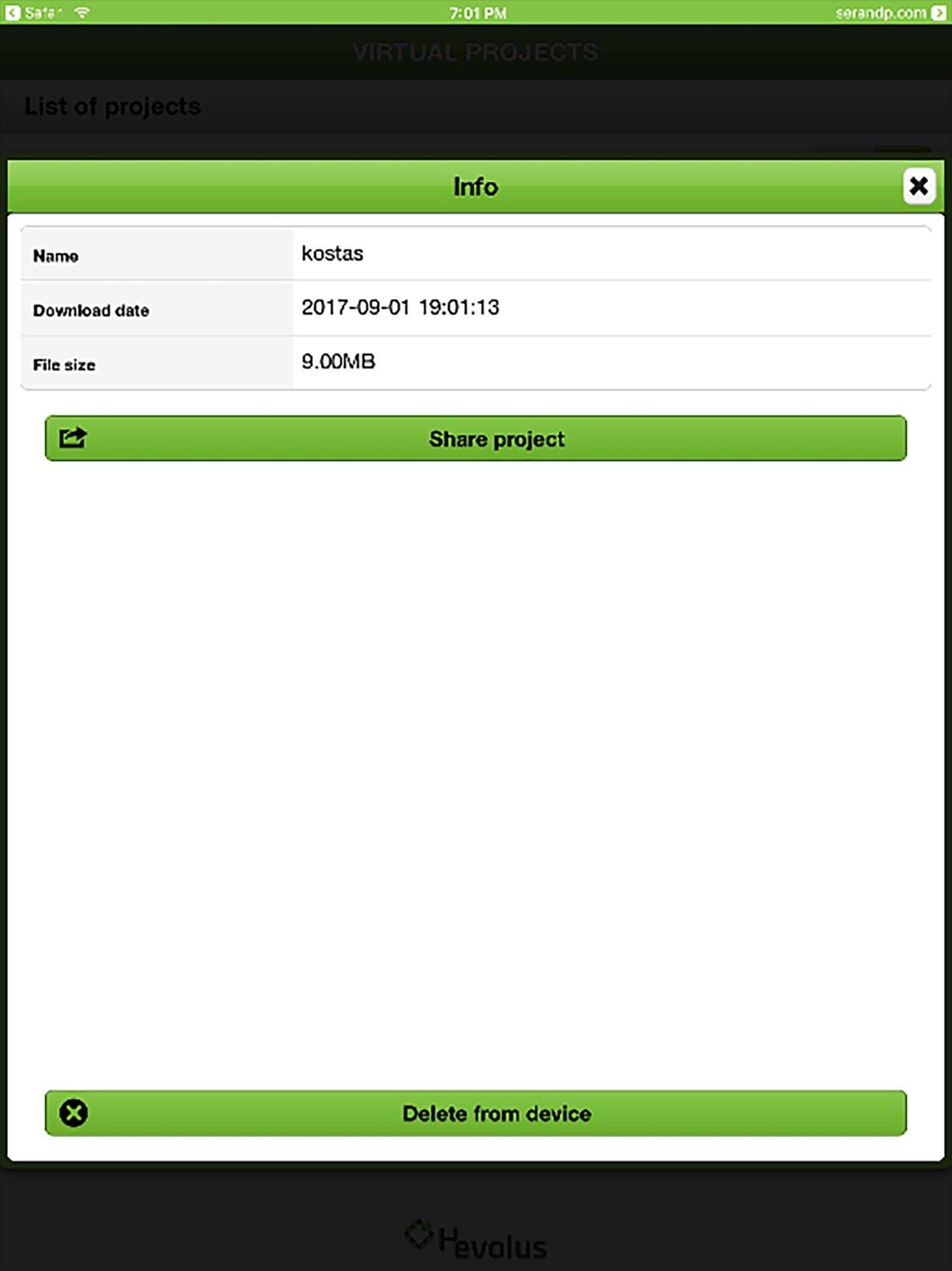 iPad screenshot