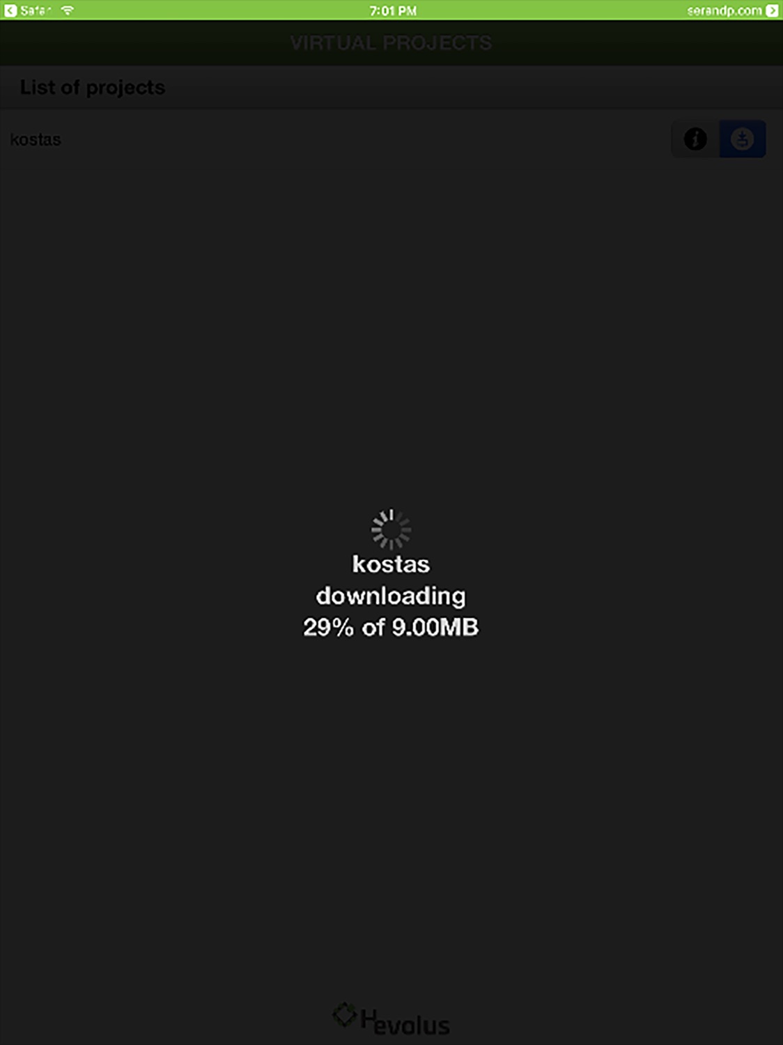iPad screenshot