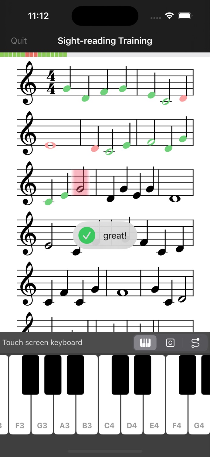 iPhone screenshot