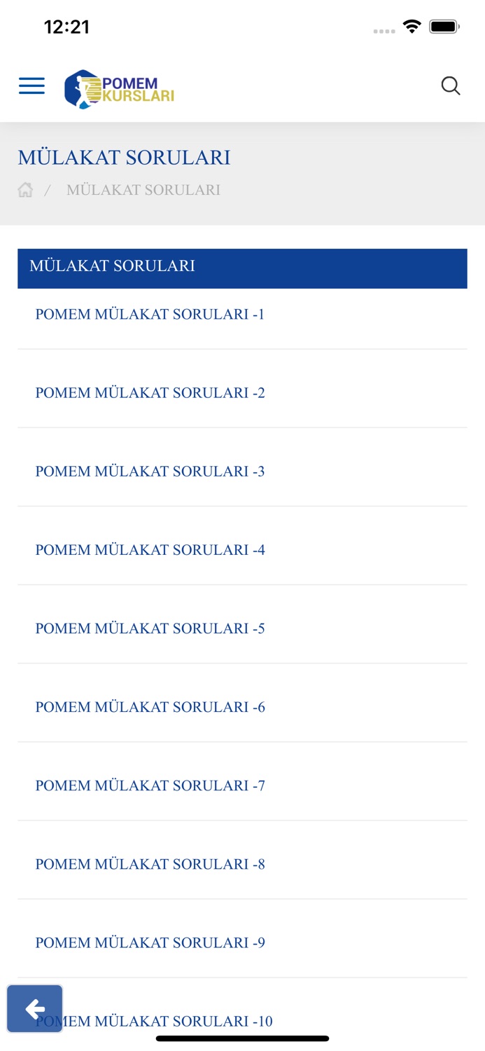 iPhone screenshot