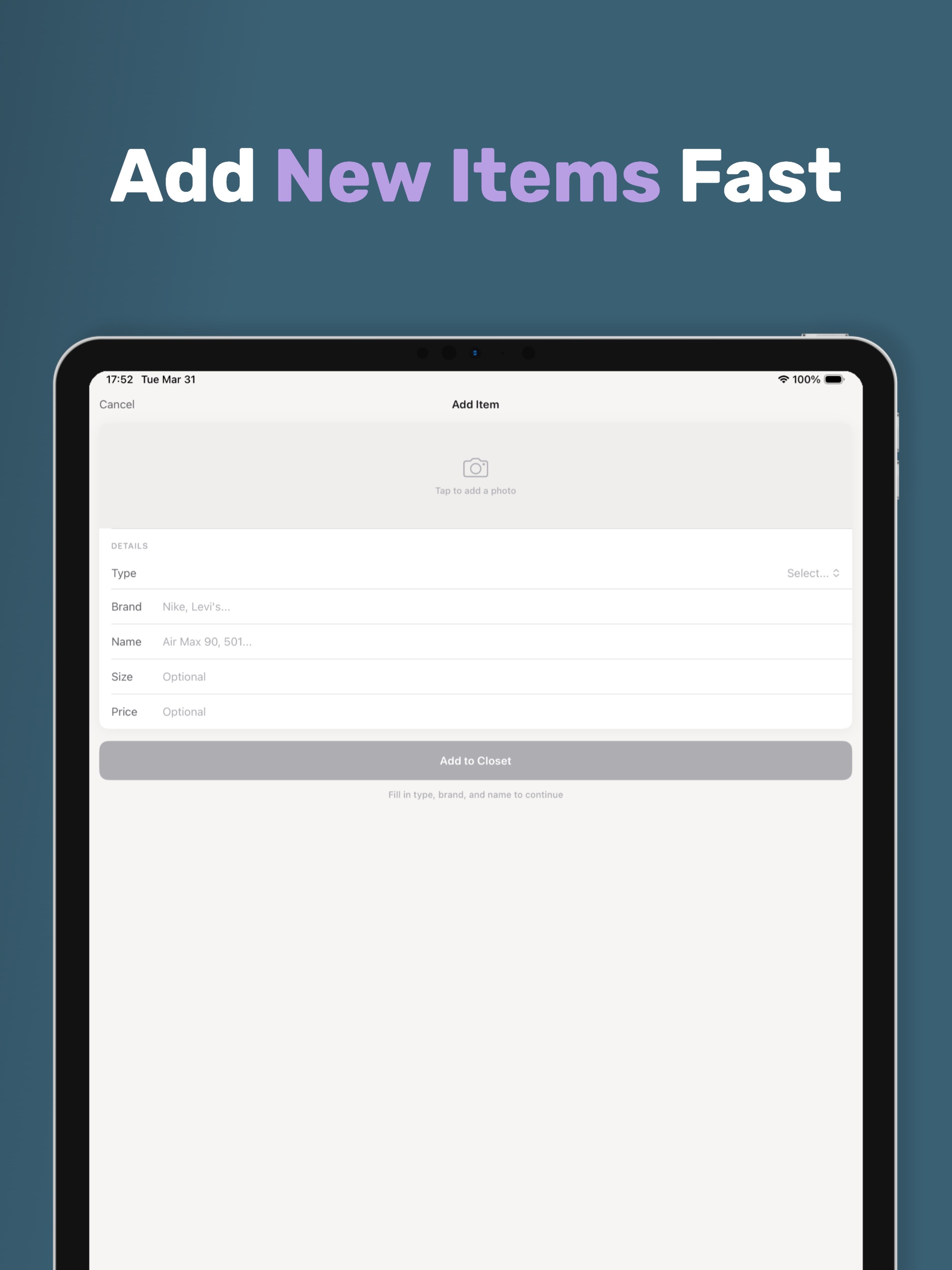 iPad screenshot