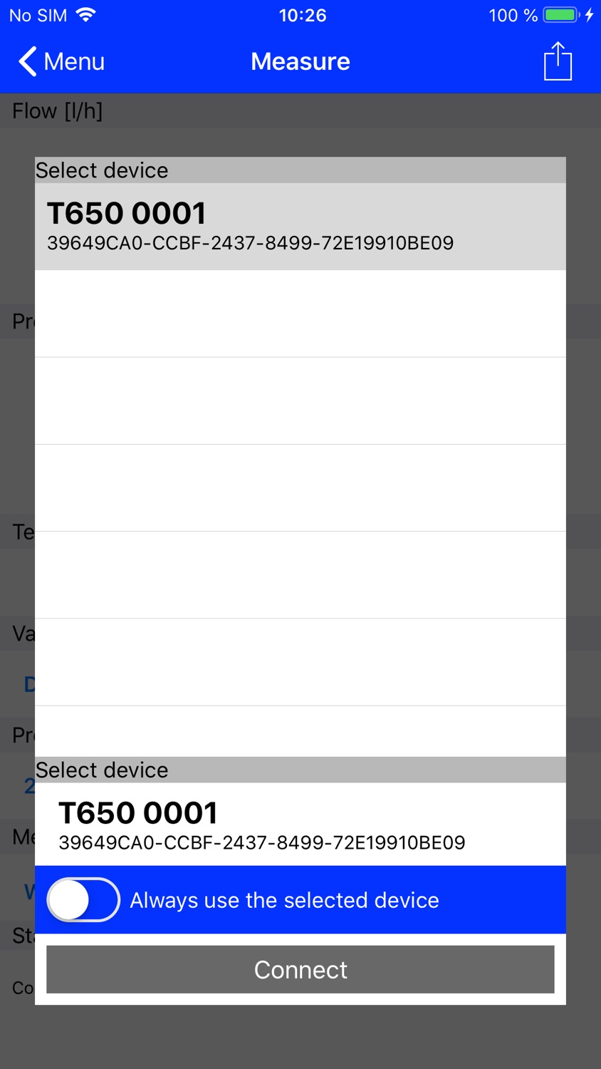 iPhone screenshot