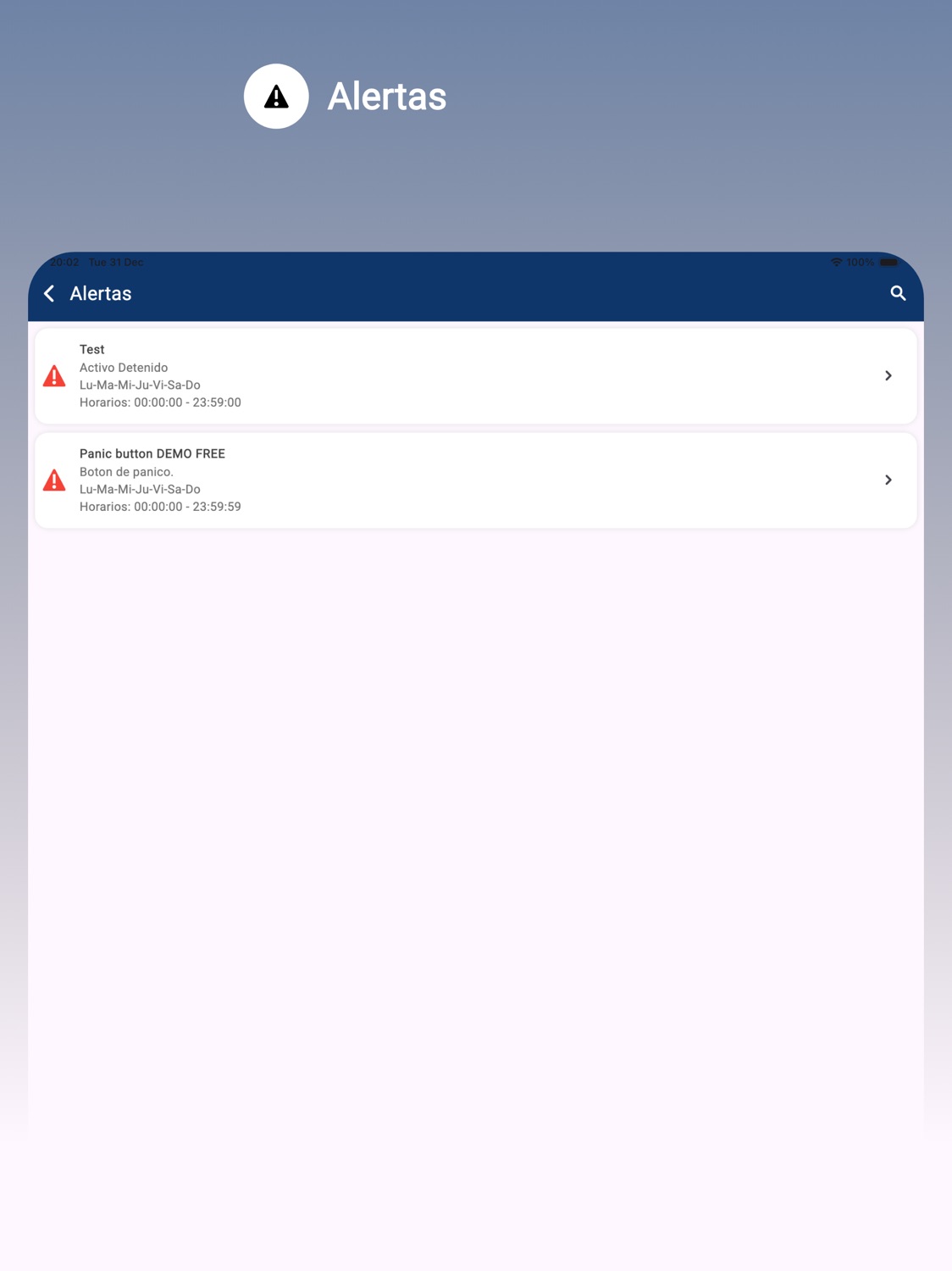 iPad screenshot