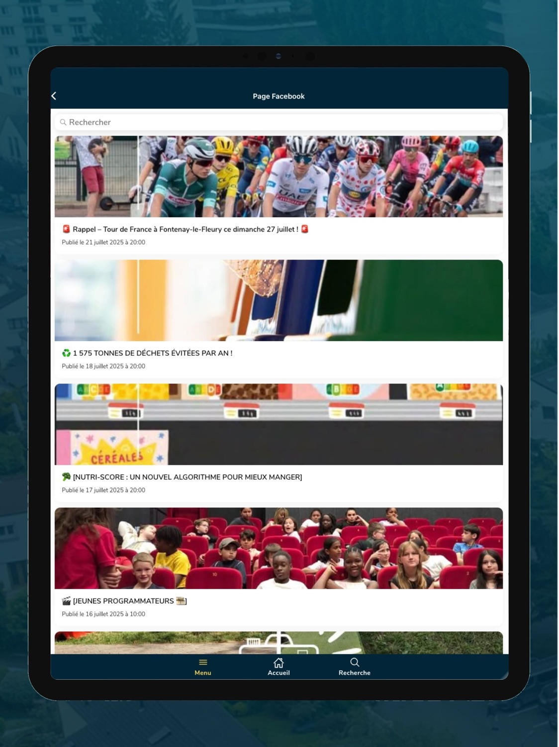 iPad screenshot