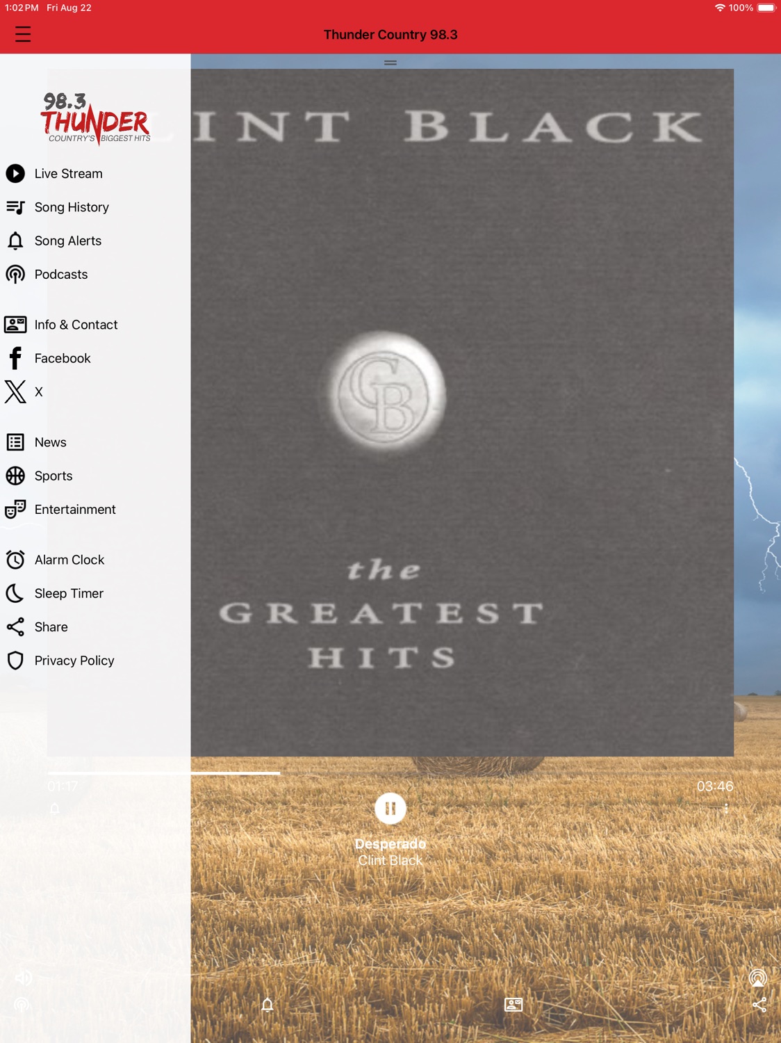 iPad screenshot