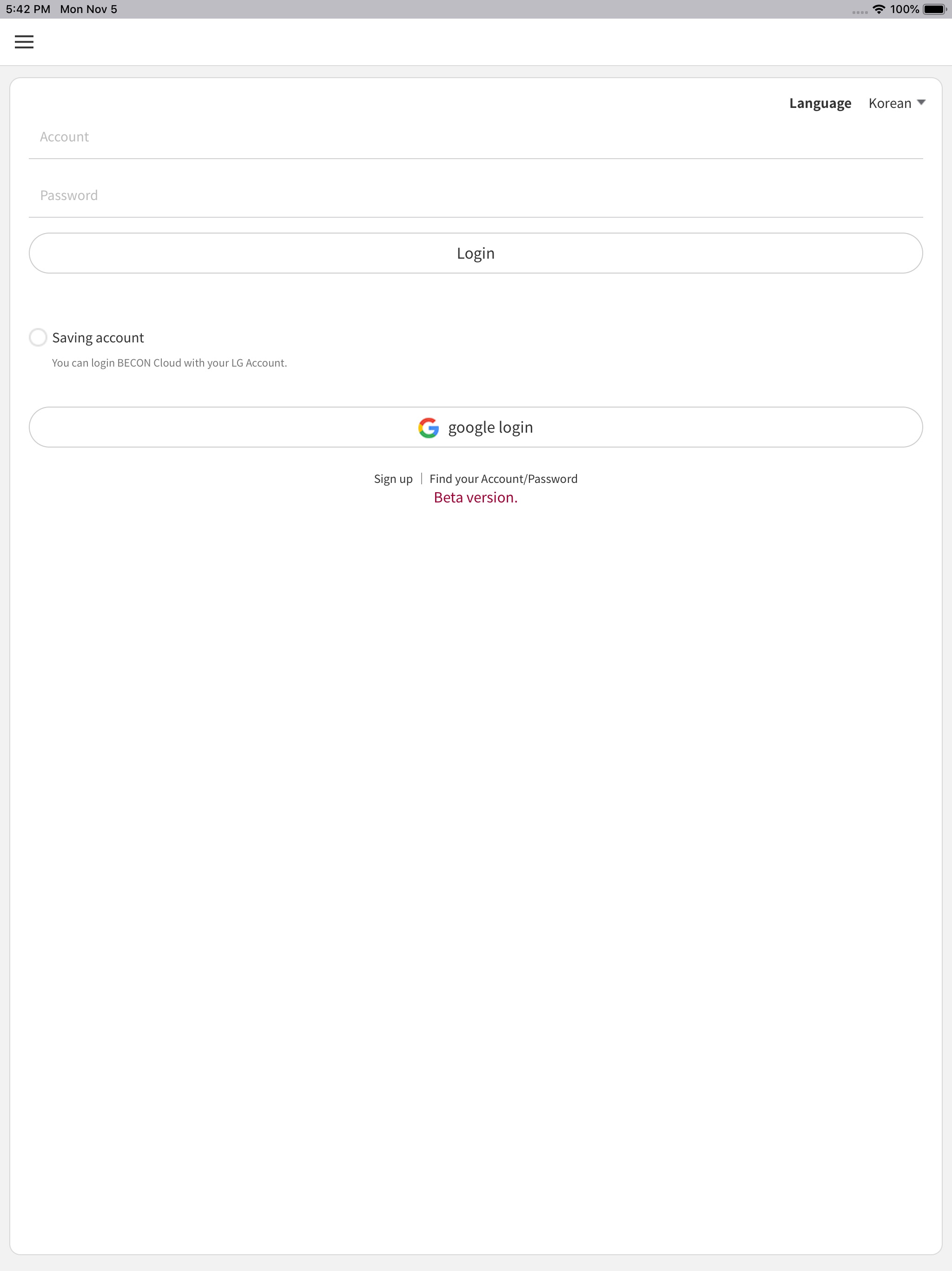 iPad screenshot