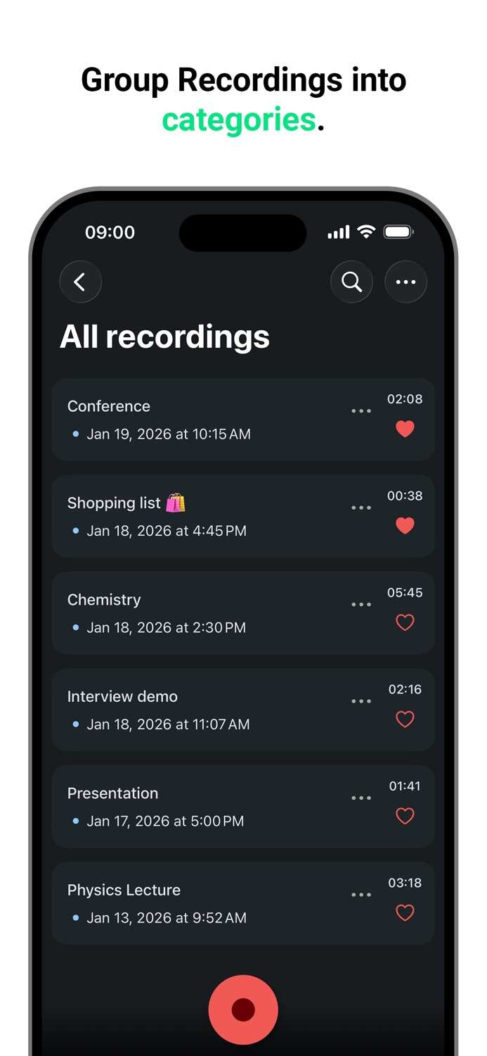 iPhone screenshot