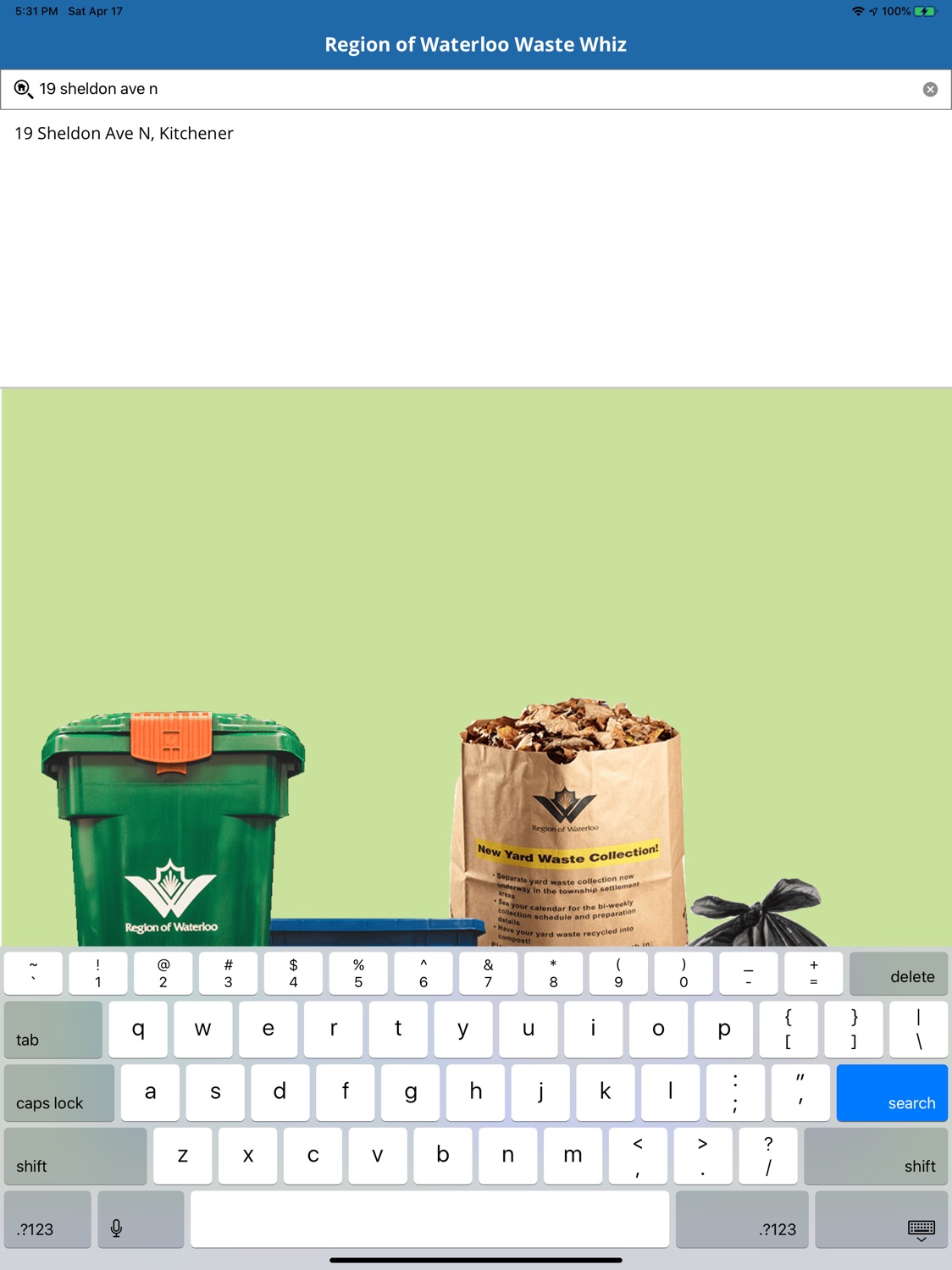 iPad screenshot