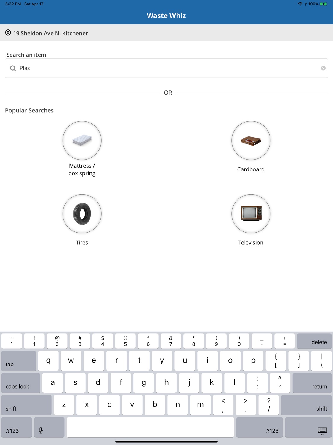 iPad screenshot