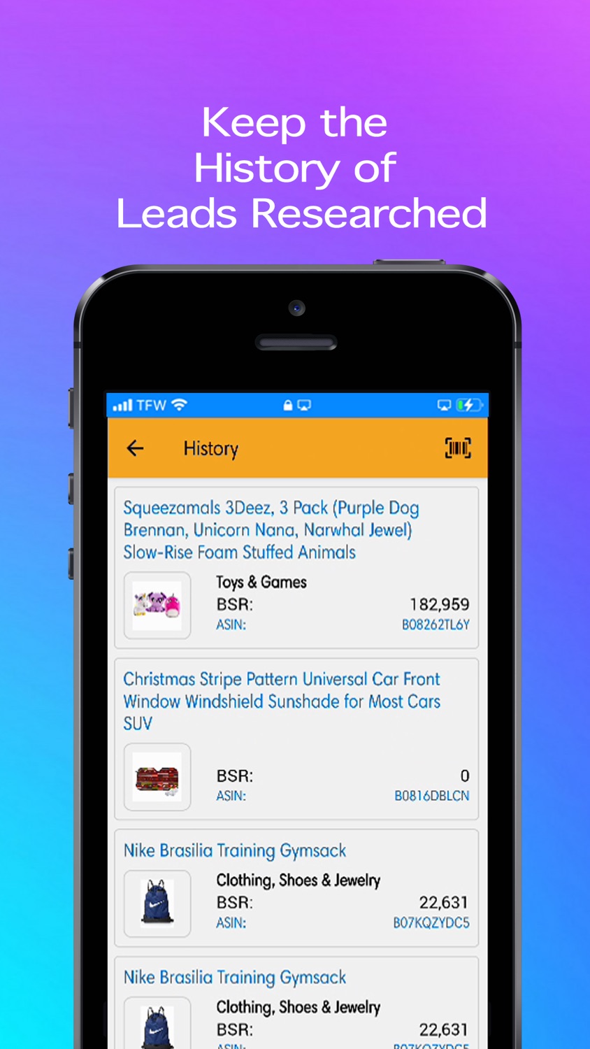 iPhone screenshot