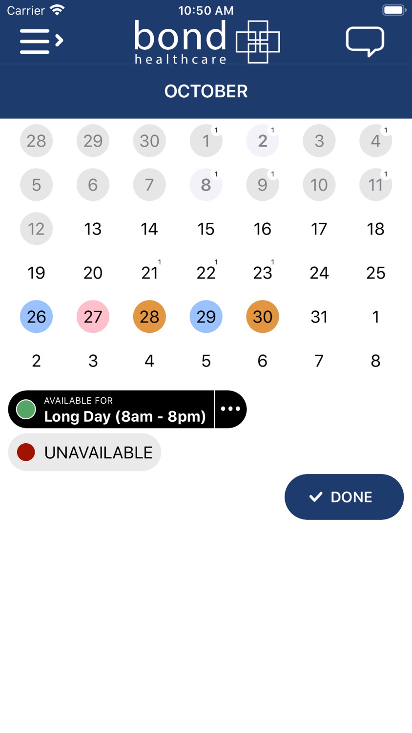iPhone screenshot