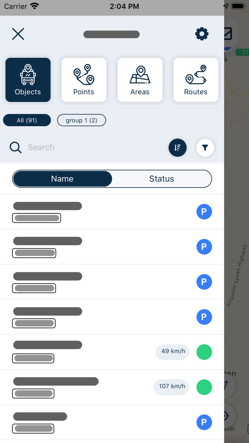 iPhone screenshot