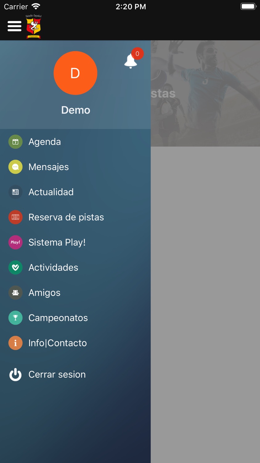 iPhone screenshot