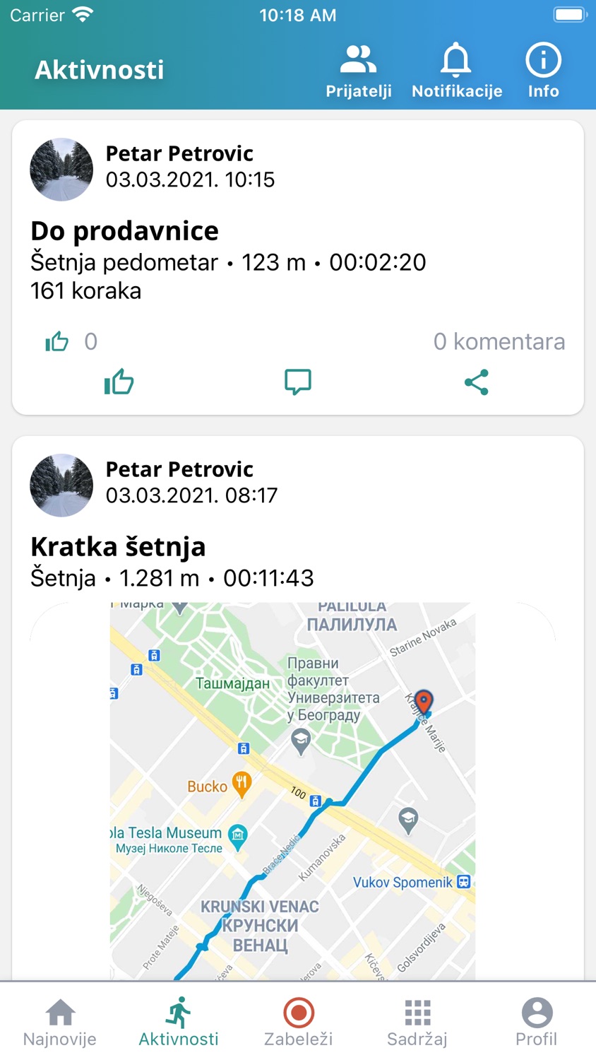 iPhone screenshot