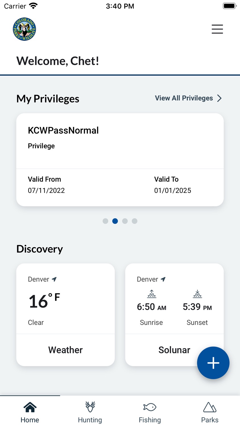 iPhone screenshot