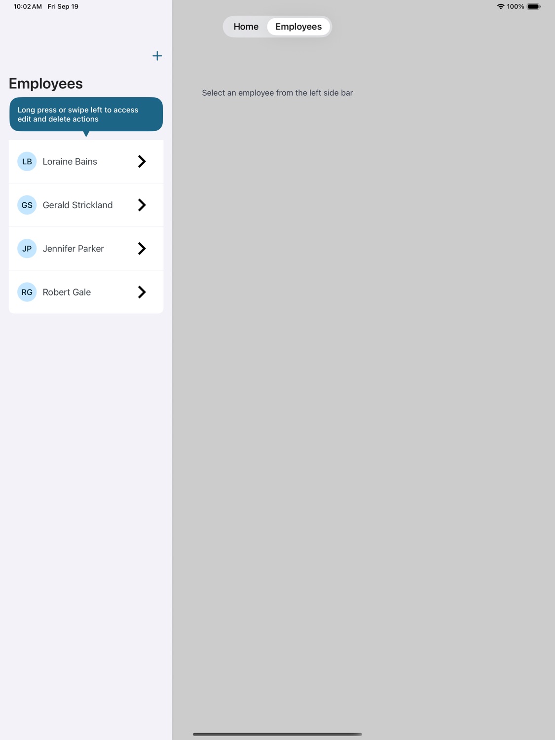iPad screenshot