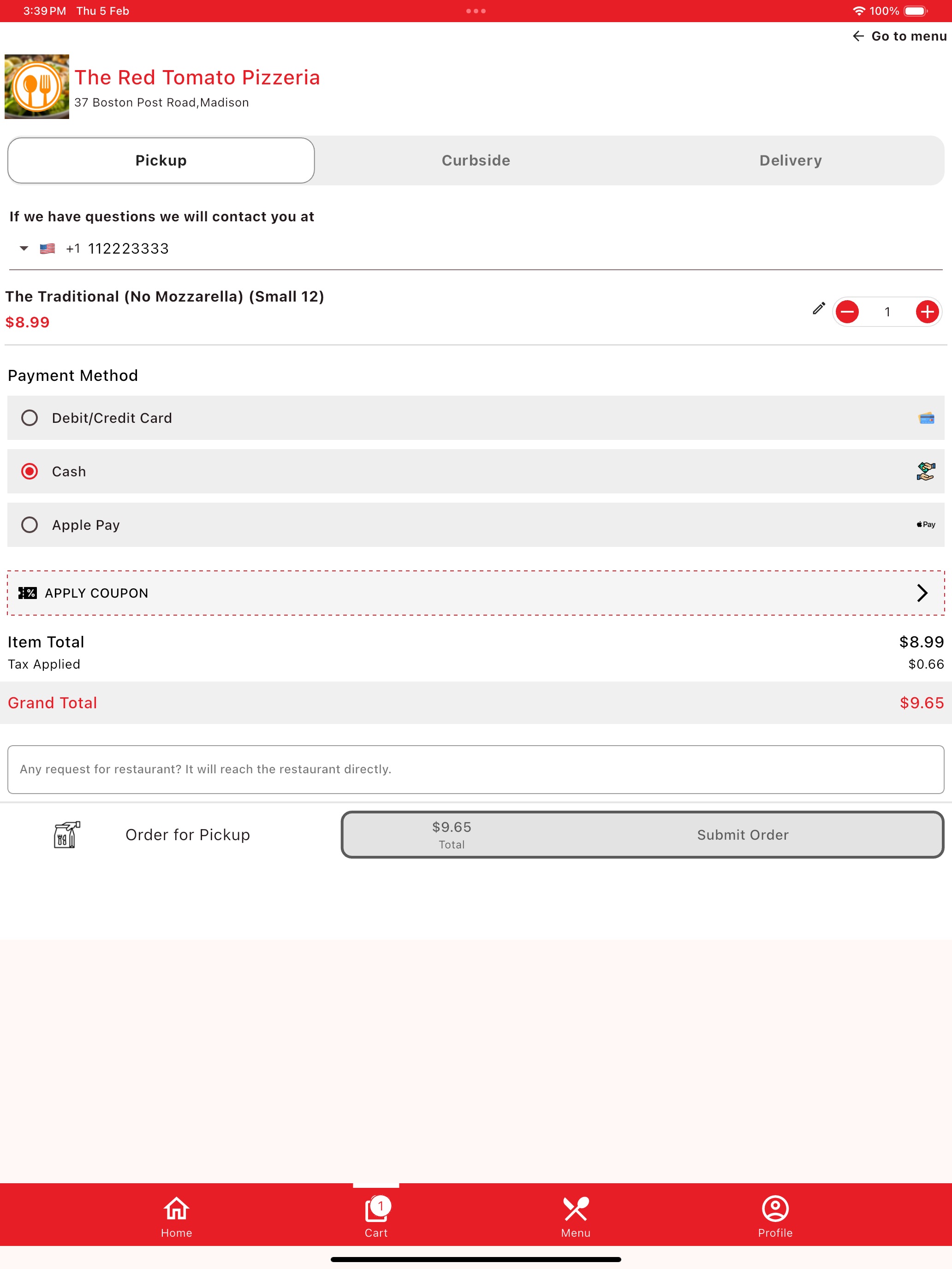 iPad screenshot