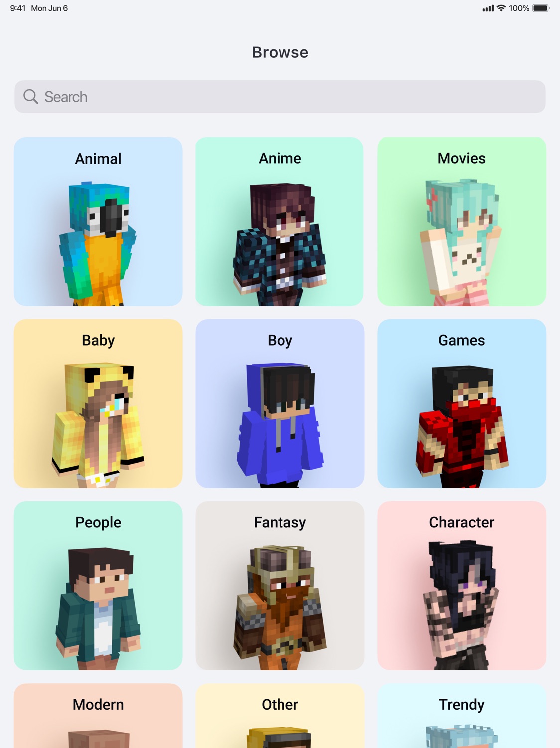 iPad screenshot