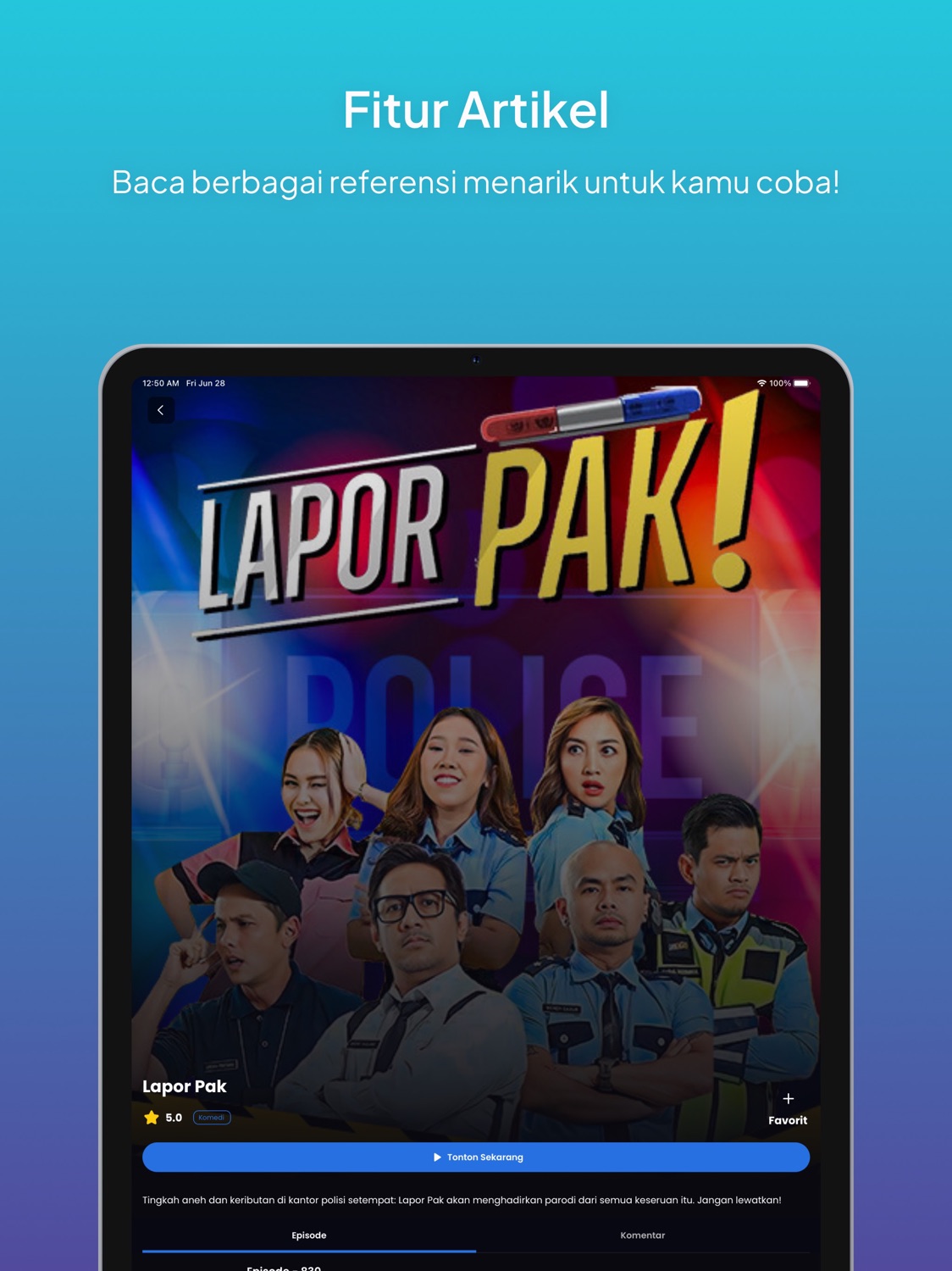 iPad screenshot
