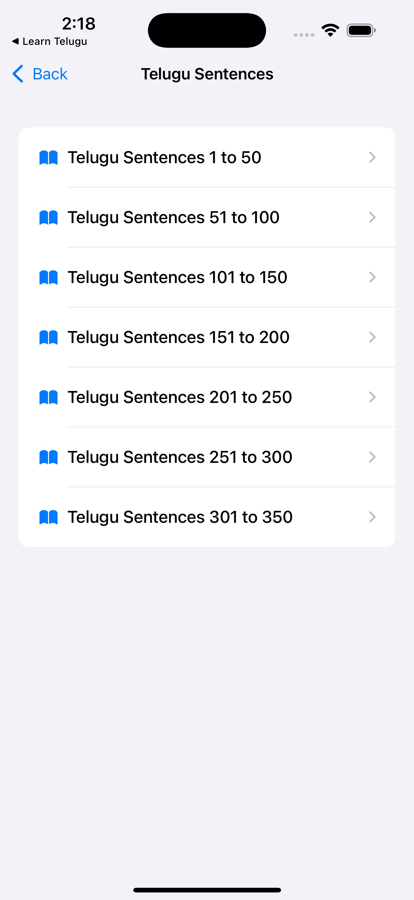 iPhone screenshot