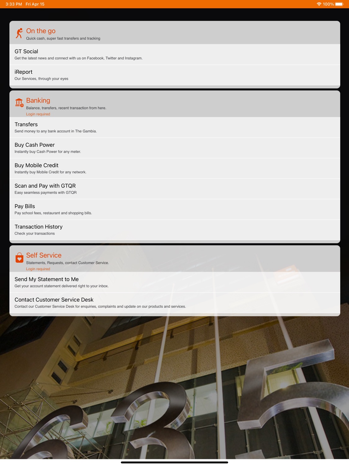 iPad screenshot