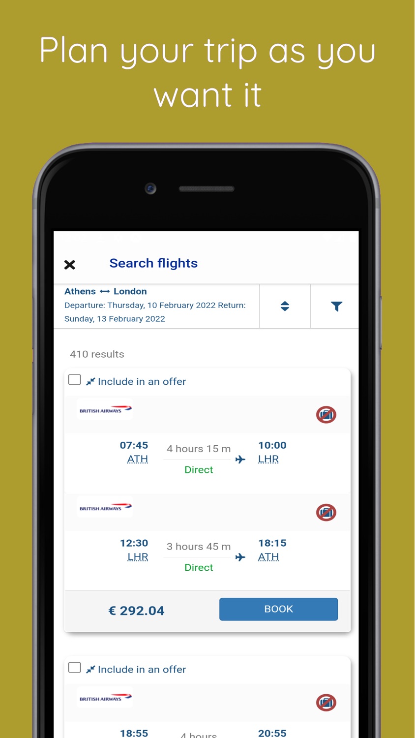 iPhone screenshot