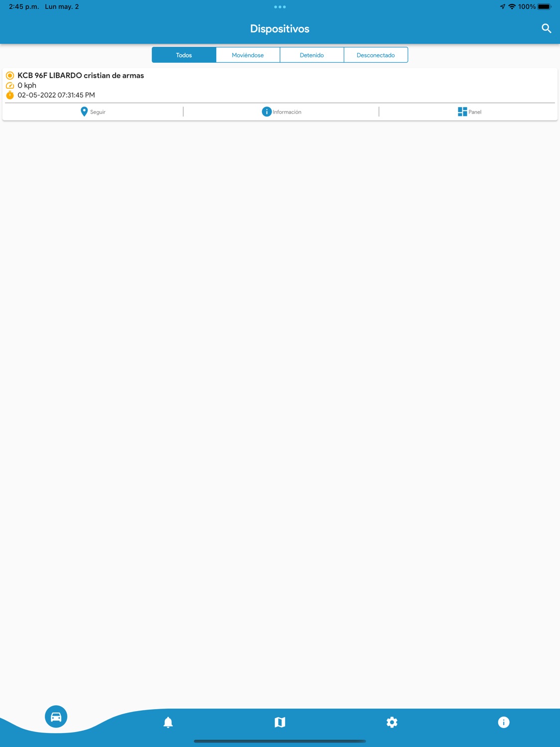 iPad screenshot