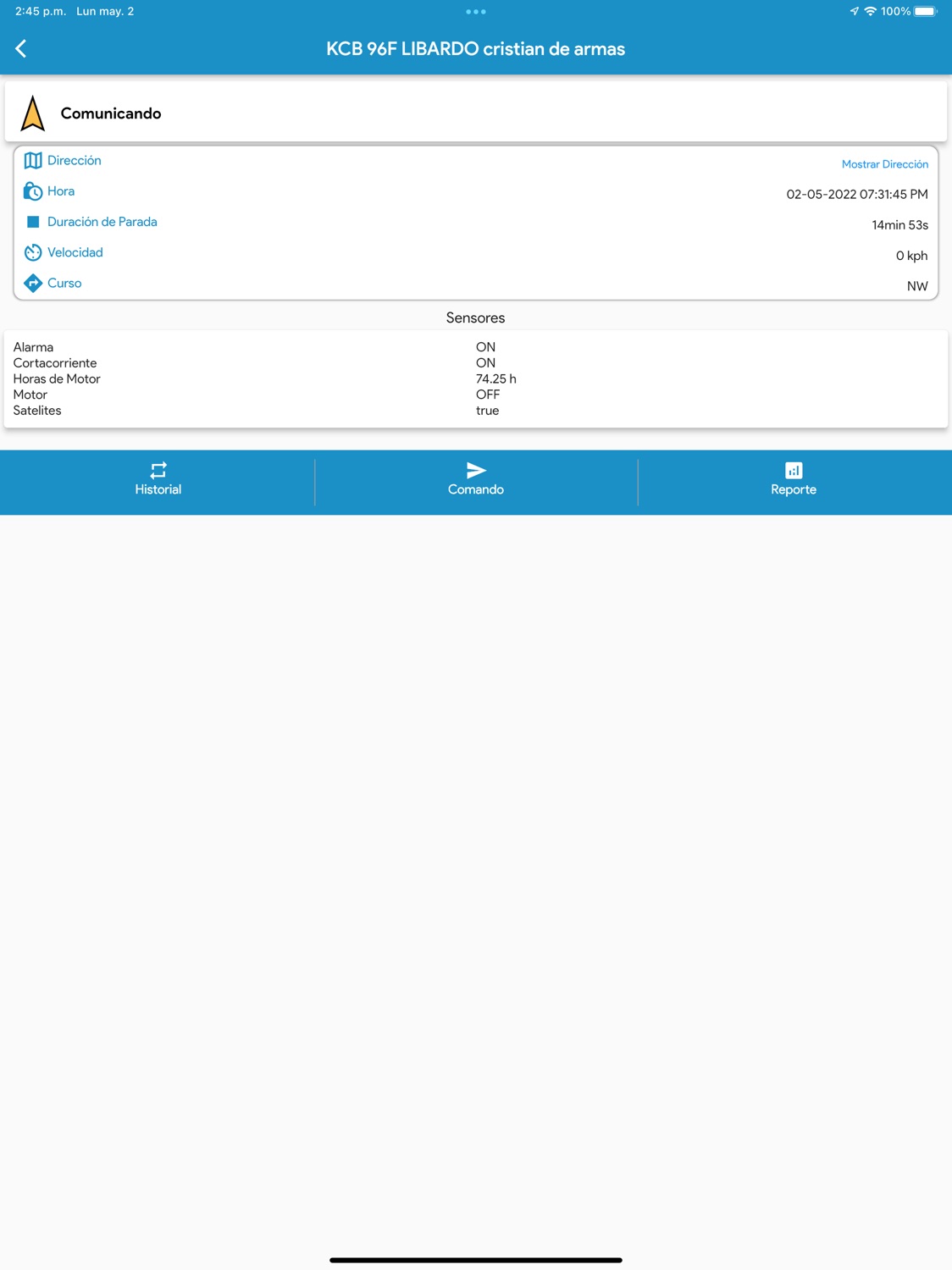 iPad screenshot