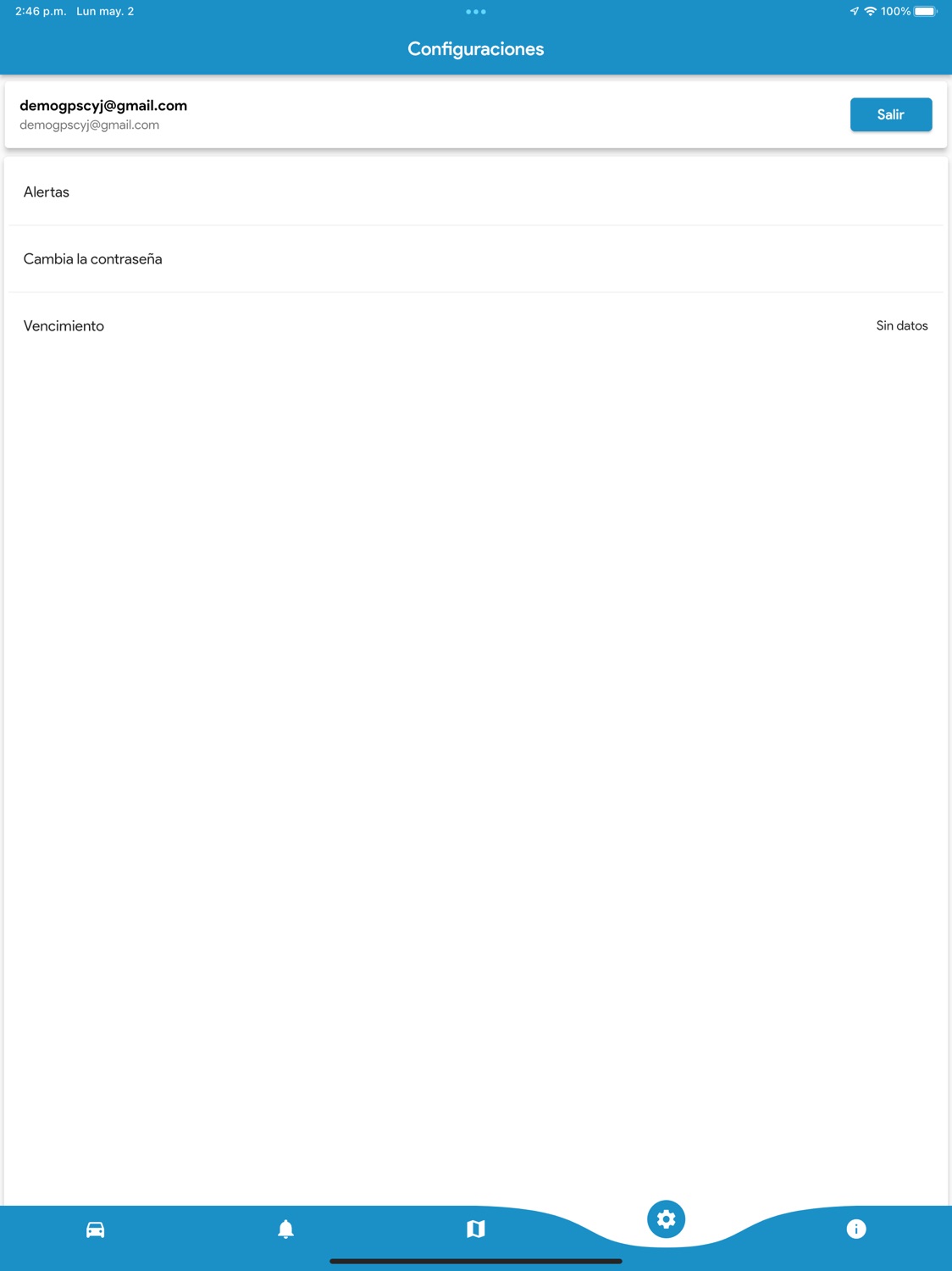 iPad screenshot