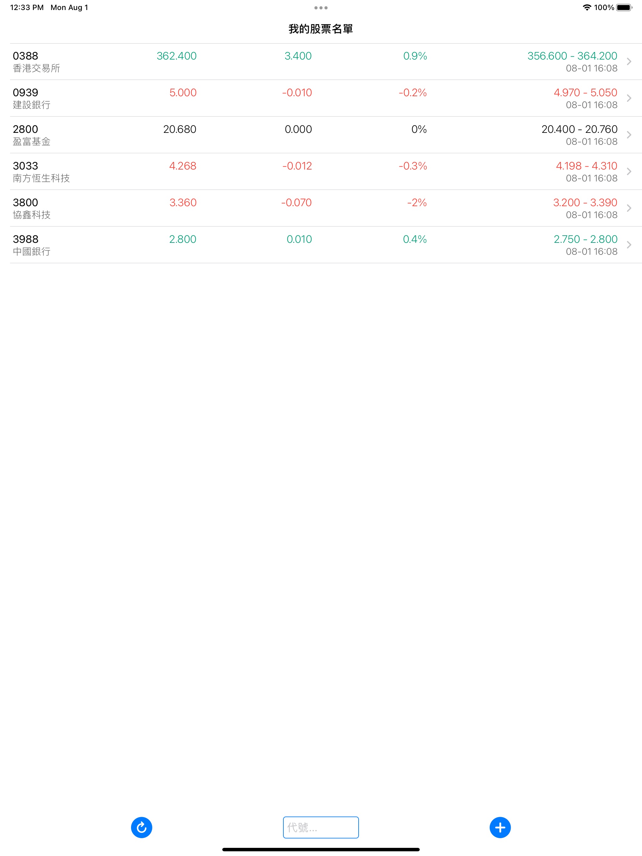 iPad screenshot