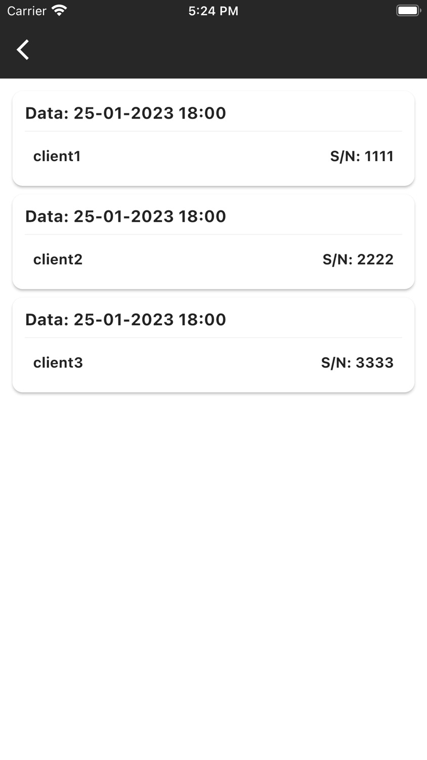 iPhone screenshot