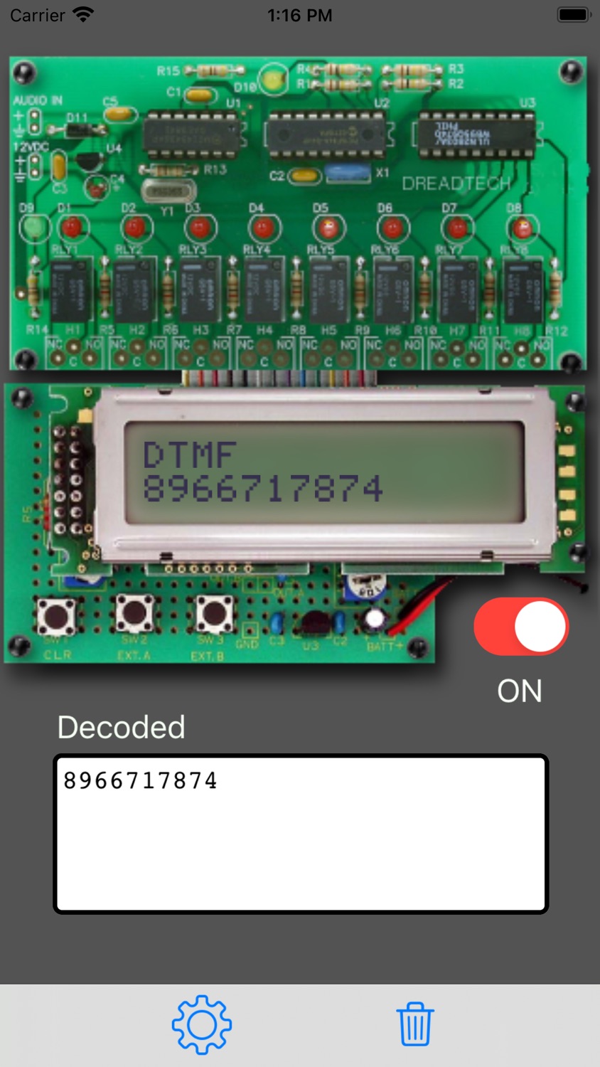 iPhone screenshot
