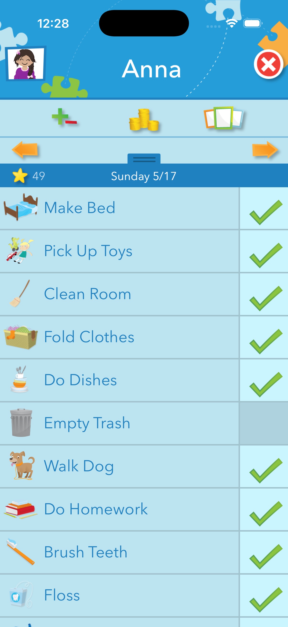iPhone screenshot